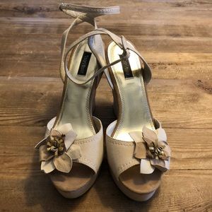 White House Black Market wedges